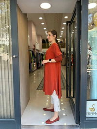 Misswhence 33012 Oranj Tunik