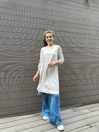 Misswhence 33033 Ekru Penye Tunik