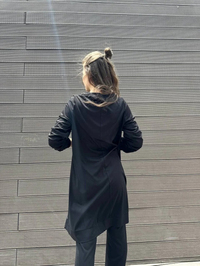 Misswhence 33033 Siyah Penye Tunik