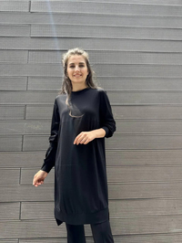 Misswhence 33033 Siyah Penye Tunik