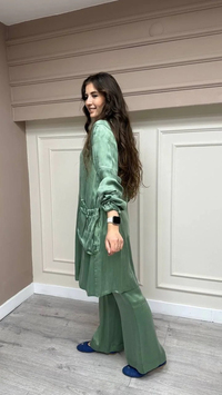 Misswhence 33307 Mint Gömlek Takım