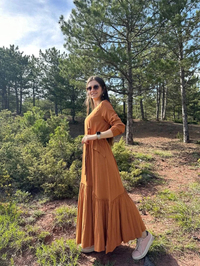 Misswhence 33848 Taba Kuşaklı Elbise