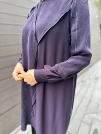 Misswhence 34027 Mor İpek Tunik