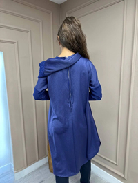Misswhence 34030 Mor Yaka Detaylı Tunik