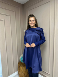 Misswhence 34030 Mor Yaka Detaylı Tunik