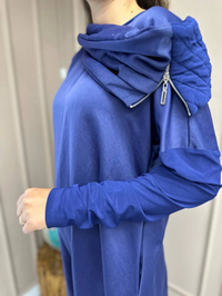 Misswhence 34030 Mor Yaka Detaylı Tunik