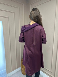 Misswhence 34030 Mürdüm Yaka Detaylı Tunik