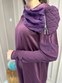 Misswhence 34030 Mürdüm Yaka Detaylı Tunik