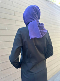 Misswhence 34044 Siyah Patch Detaylı Kısa Tunik