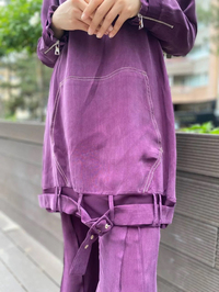 Misswhence 35023 Bordo Etek Ucu Kemerli İpek Tunik