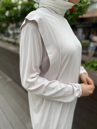 Misswhence 35025 Bej Penye Tunik