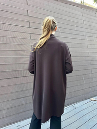 Misswhence 36012 Kahve Pullu Tunik