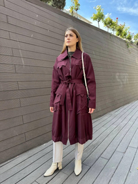 Misswhence 36404 Bordo Trençkot