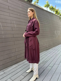 Misswhence 36404 Bordo Trençkot