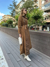 Misswhence 36514 Taba Fermuar Detaylı Kap