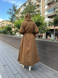 Misswhence 36514 Taba Fermuar Detaylı Kap