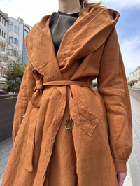 Misswhence 37401 Tarçın Keten Kap