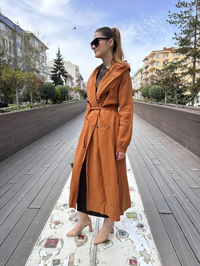Misswhence 37401 Tarçın Keten Kap