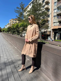 Misswhence 37404 Camel Keten Kap