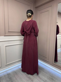 Misswhence 37513 Bordo İpek Kap