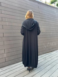 Misswhence 37525 Siyah Omuz Detaylı Penye Kap