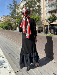 Misswhence 37848 Siyah Elbise