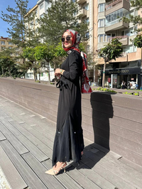 Misswhence 37848 Siyah Elbise