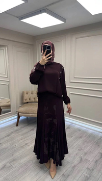 Misswhence 38032 Bordo Etekli Takım