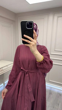 Misswhence 39844 Bordo Elbise