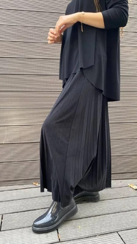Noi 43405 Siyah Krep Jarse Etek