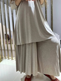 Noi 53110 Bej Elenay Pilise Pantolonlu Takım
