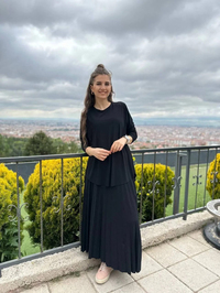 Noi 53111 Siyah Elenay Etekli Takım