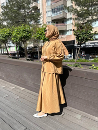 Noi 64109 Hardal Krınkıl Etekli Takım