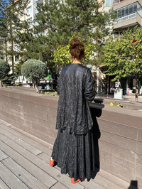 Noi 73115 Siyah Deri Kaplama Etekli Takım