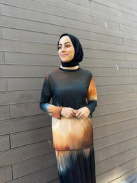 Noi 73157 Taba Jarse Balıkçı Yaka Bluz