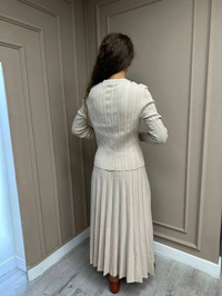 Nuss Triko 23K-603TKM Bej Triko Etekli Takım