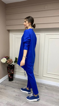 Nuss Triko 23Y1009 Sax Fermuar Detaylı Spor Takım