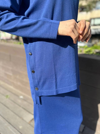 Nuss Triko 24K-1302 İndigo Etekli Triko Takım