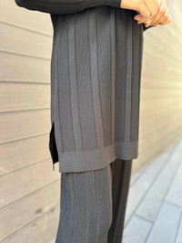 Nuss Triko 24K-610 Siyah Pantolonlu Triko Takım