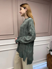 Nuss Triko 25Y3009 Haki Tunik