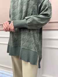 Nuss Triko 25Y3009 Haki Tunik