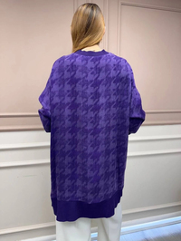 Nuss Triko 25Y3009 Mor Tunik