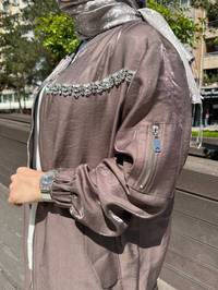 Nuss Triko 25Y6038 Kahve Taş Detaylı Kap