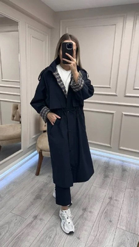 Nuss Triko 26K6033 Lacivert Kap