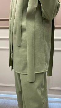 QOOQ 23FW221 Haki Medusa Takım