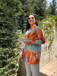 Senna 2022S23 Nil Yeşili Mariska Gömlek