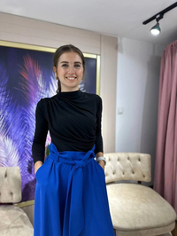 Senna 2029S23 Siyah Martina İç Bluz