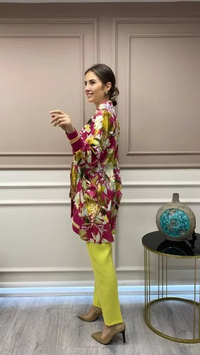 Senna 22309W23 Fuşya Fombelle Gömlek