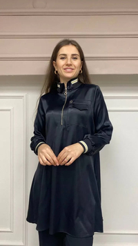 Senna 22344W23 Siyah Bettina Tunik
