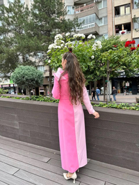 Senna 3012S23 Pembe Jardin Abiye
